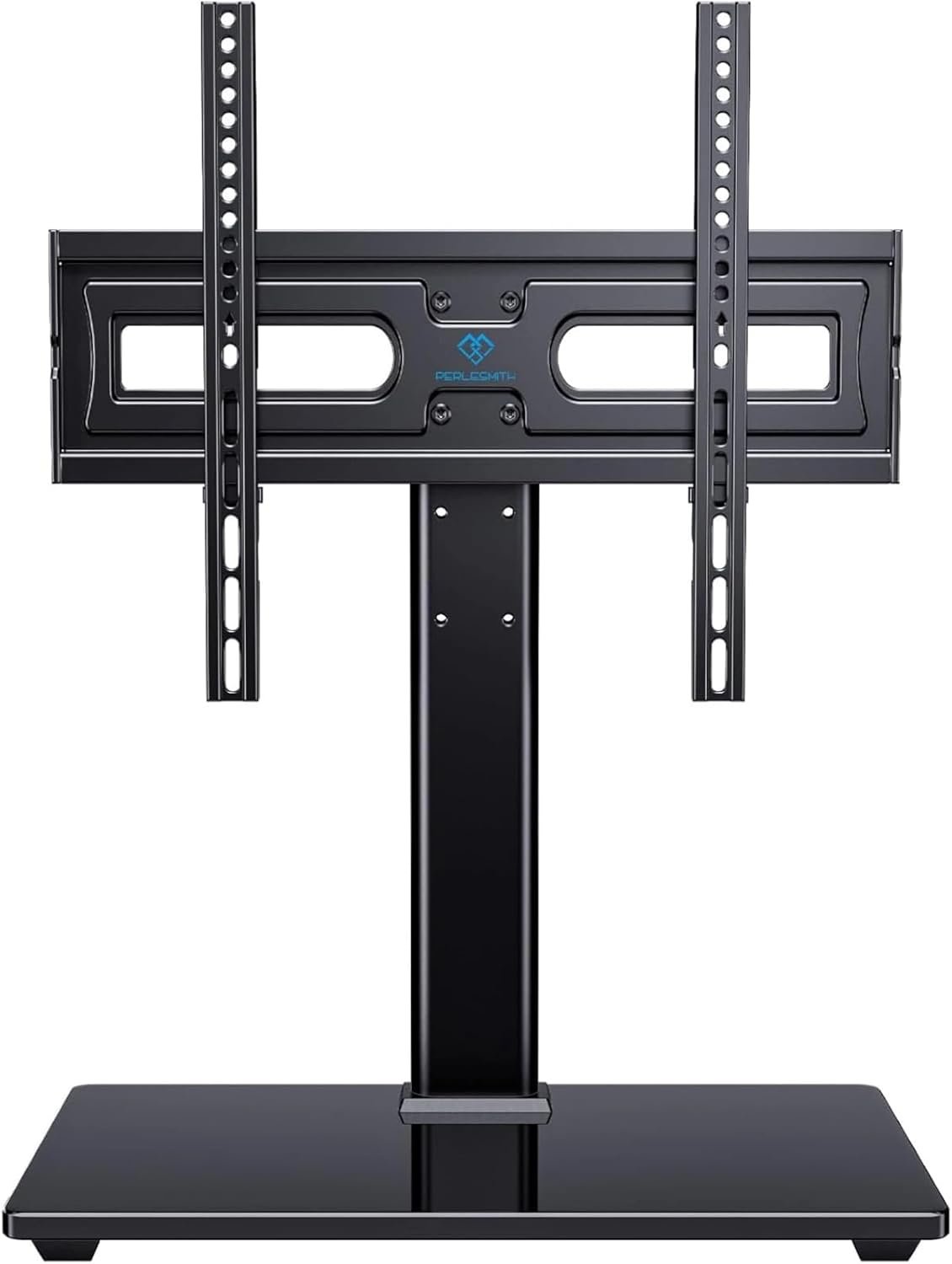 PERLESMITH universal swivel tabletop TV stand for 32–65 inch TVs