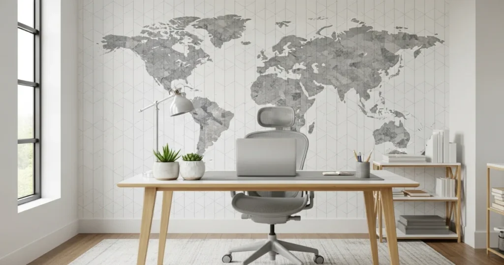 removable wall mural