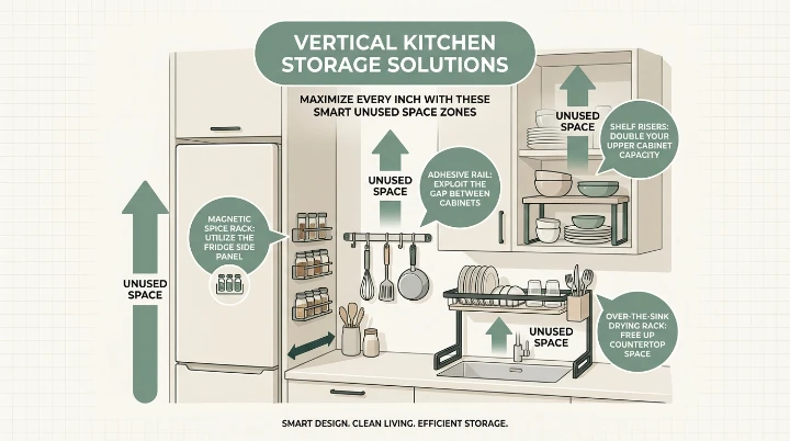 Best Tiny Kitchen Hacks That Actually Work (2026 Renter-Friendly Guide)