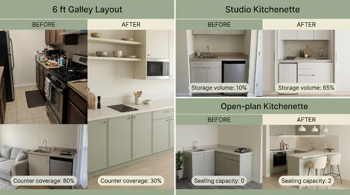 Best Tiny Kitchen Hacks That Actually Work (2026 Renter-Friendly Guide)