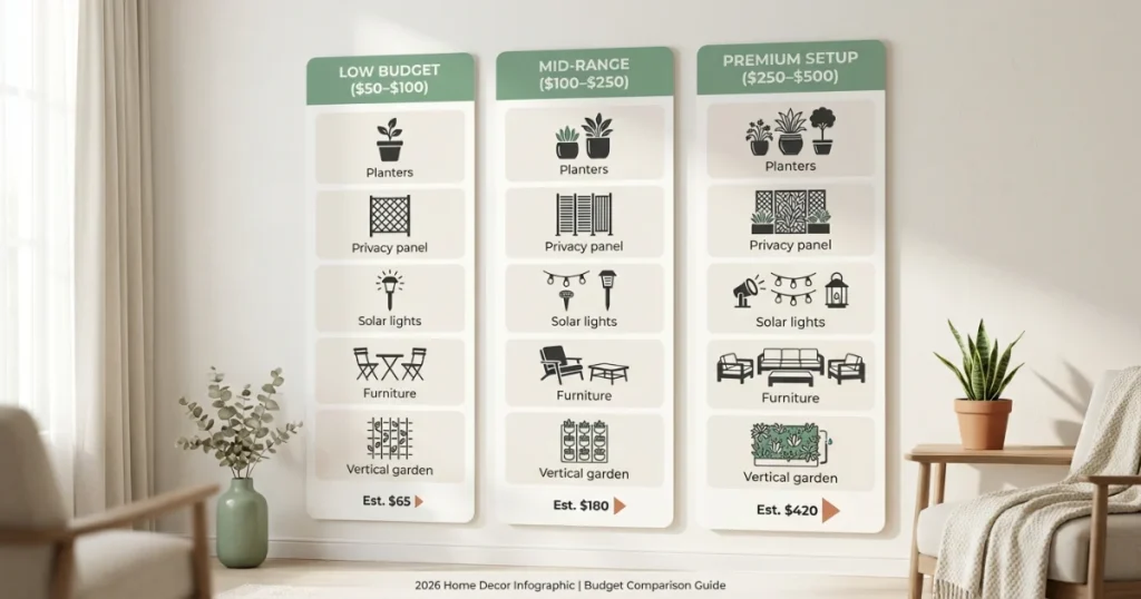 Small Balcony Upgrades Using No-Damage Planters & Railings (2026 Renter Guide)