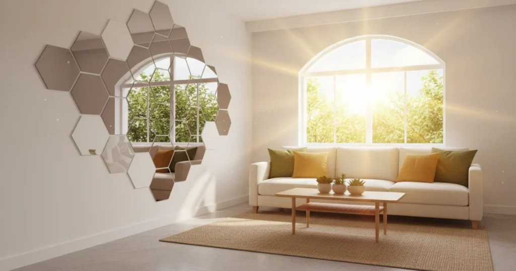 10 Benefits of Self-Adhesive Mirror Wall Decor and How to Install It