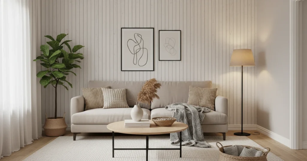 Peel and stick wall decorations