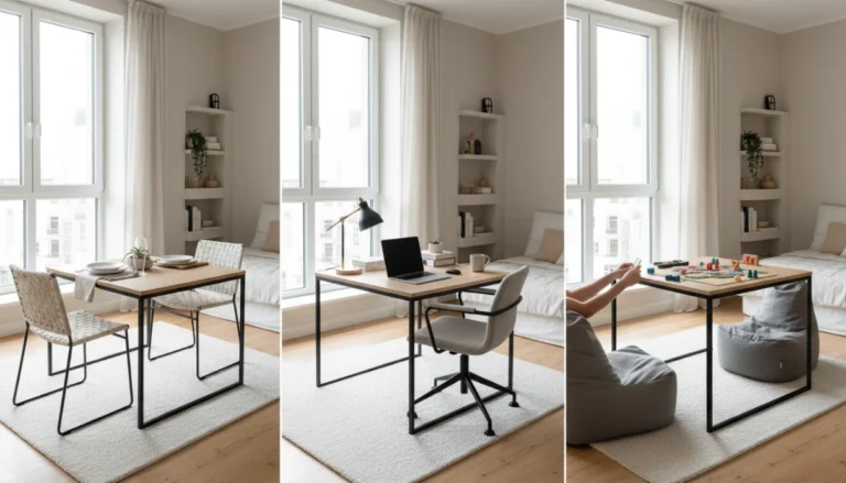 Space Saving 3-in-1 Tables