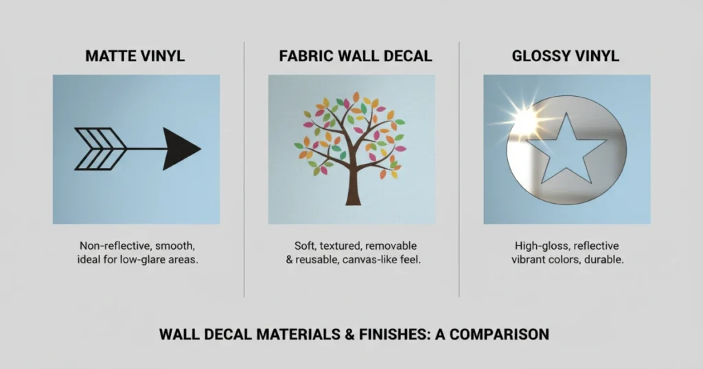 Customizable wall decor stickers