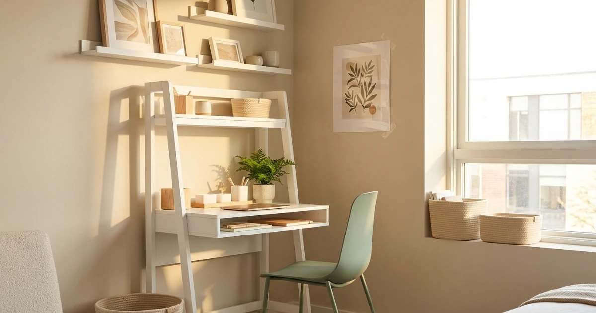 Renter-Friendly Home Office Setup