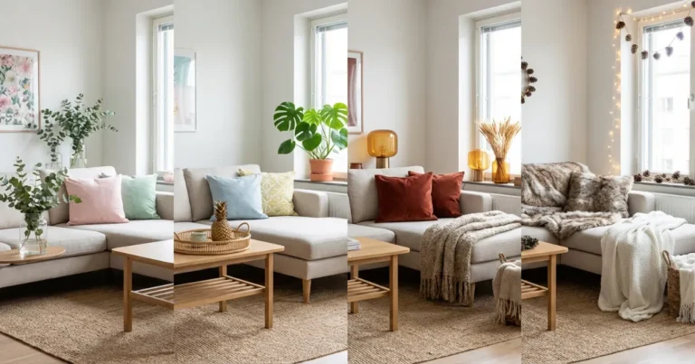 seasonal decorating calendar