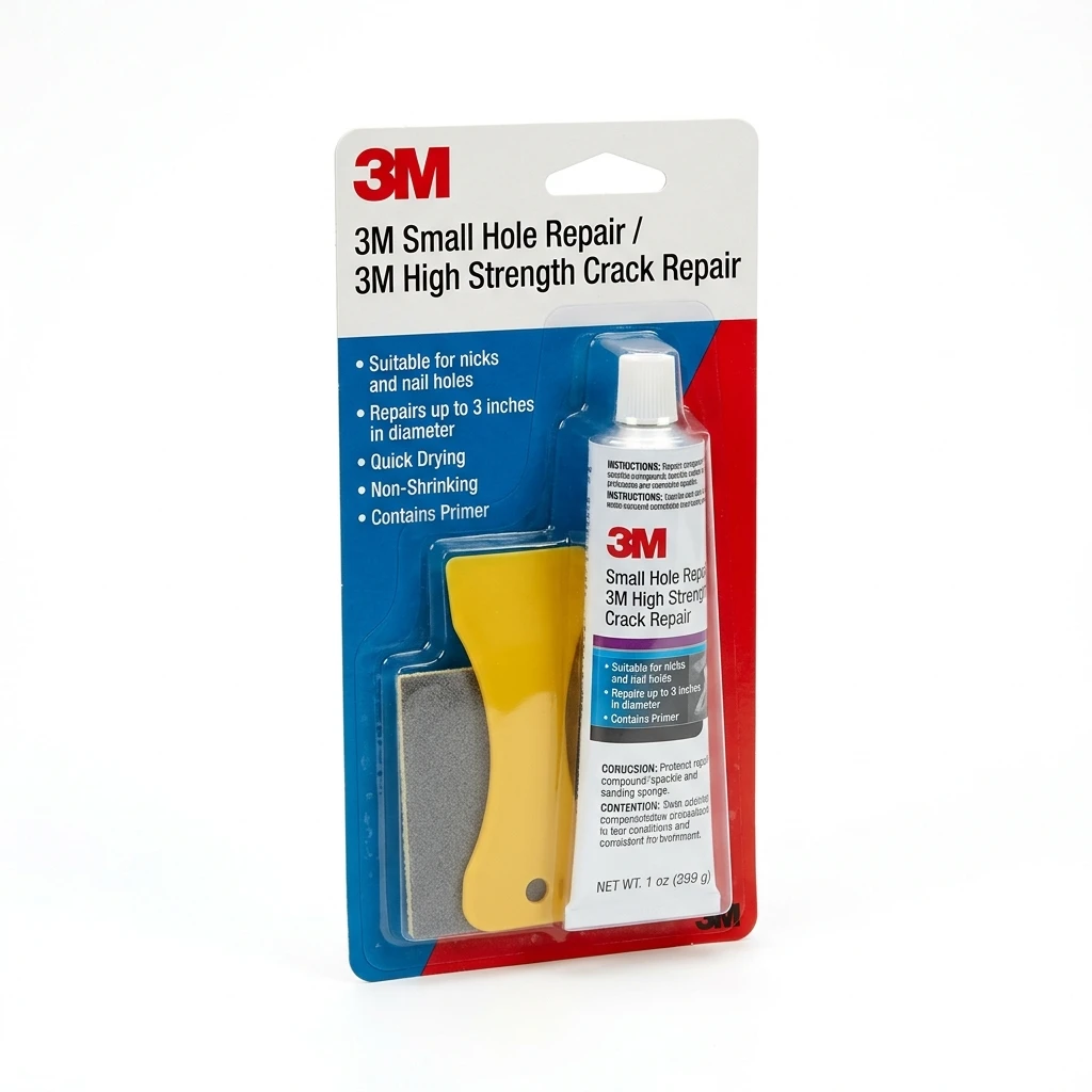 3M Small Hole Repair All-in-One Applicator Tool for patching nail holes in rental walls