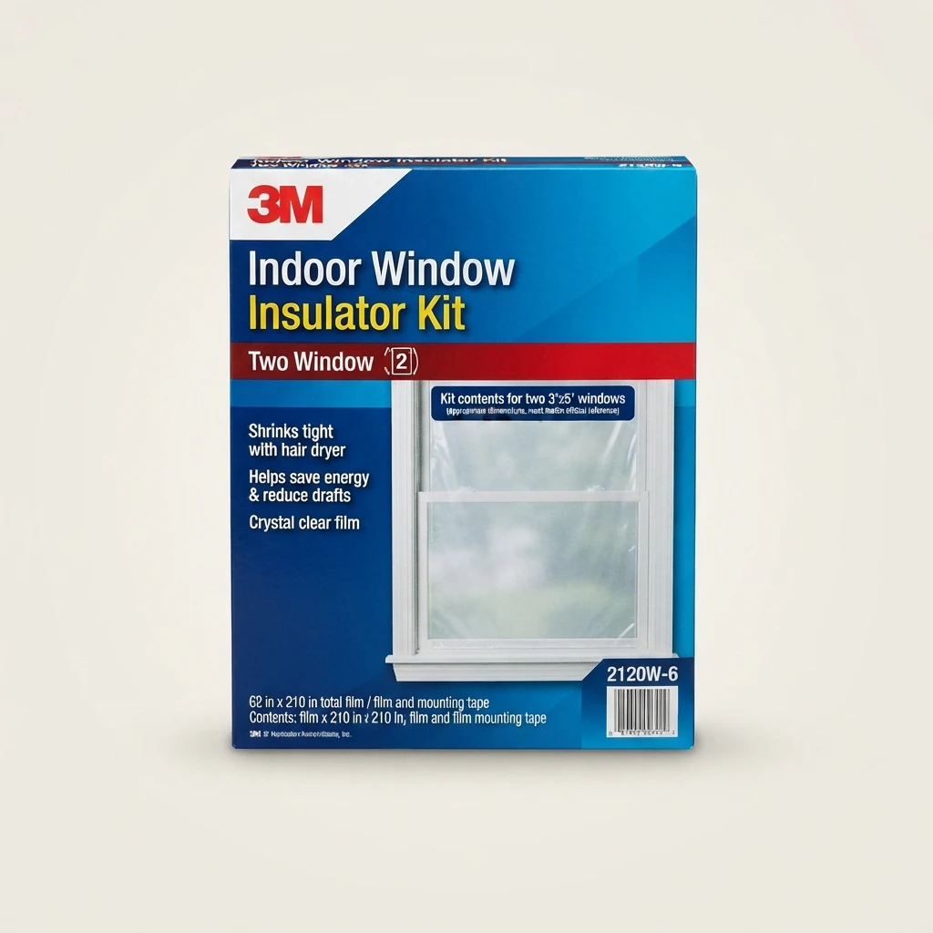 3M 2120W-6 indoor two-window insulator kit product package