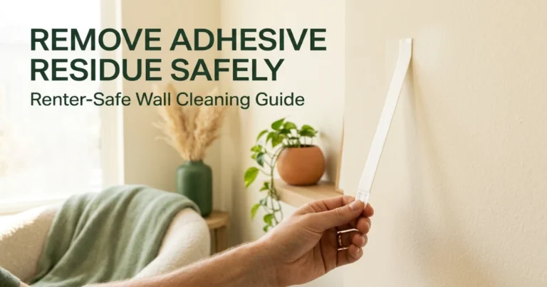 Remove Adhesive Residue From Walls