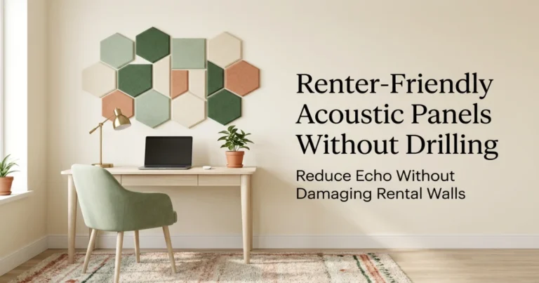 acoustic panels for renters