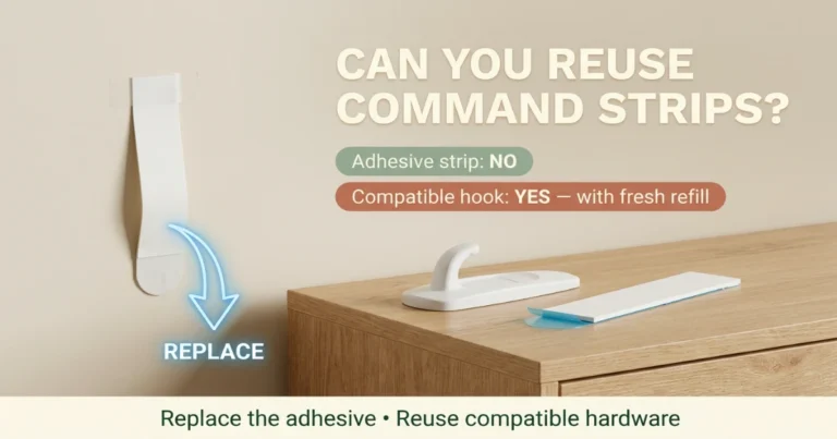 can you reuse Command strips