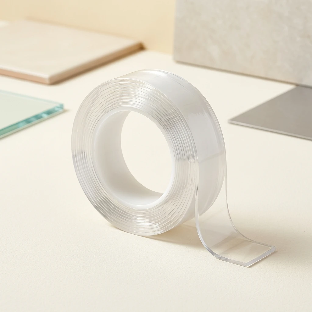 EZlifego 9.85-foot clear nano double-sided mounting tape roll
