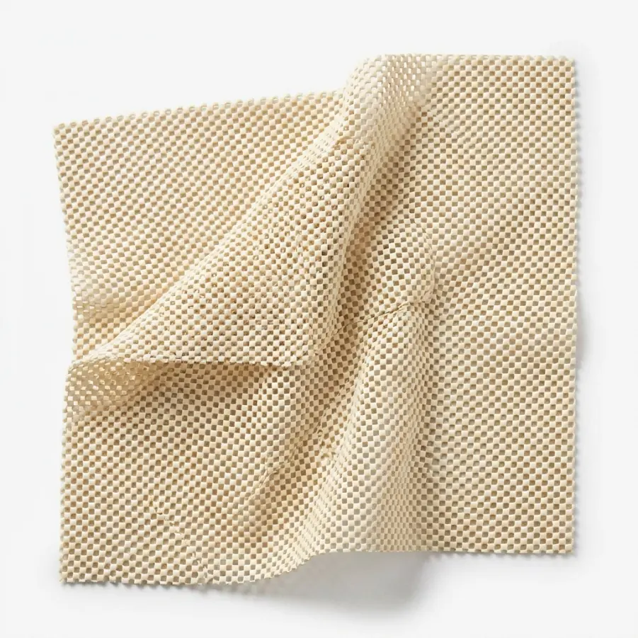 Gorilla Grip Original Area Rug Gripper Pad 8 by 10 foot cream open-grid pad