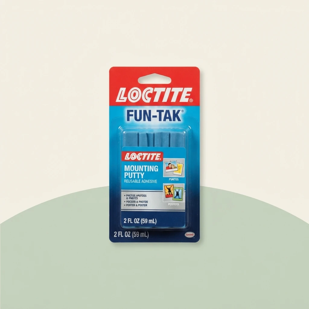 Loctite Fun-Tak Mounting Putty blue 2 ounce product package