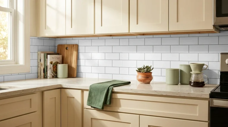 Peel-and-Stick Backsplash for Kitchen