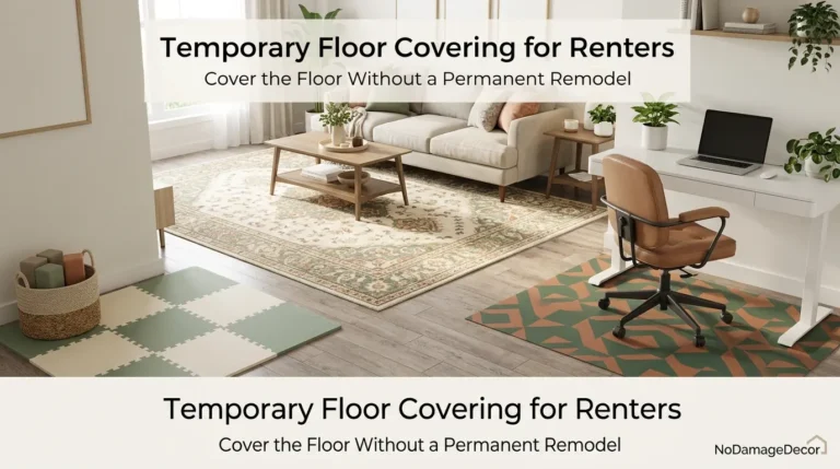 temporary floor covering for renters